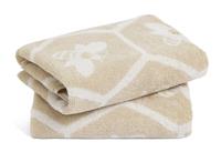 Argos Home Floral Bee 2 Pack Hand Towel - Beige