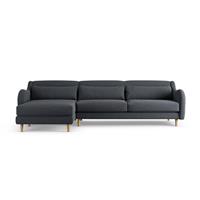 Habitat Turnmill Left Hand Corner Sofa - Charcoal