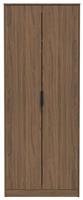 Welcome Bergen 2 Door Wardrobe - Walnut