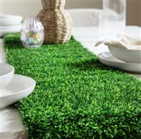 Home Faux Grass Runner Easter Decoration