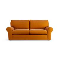 Habitat Molton Fabric 3 Seater Sofa - Orange