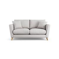 Habitat Lomond Fabric 2 Seater Sofa - Natural - Ash Leg