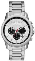 Armani Exchange Men's Silver Stainless Steel Watch
