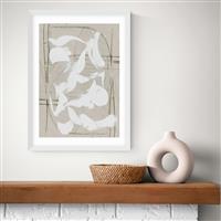 East End Prints 19 White Frame Art Print - A2