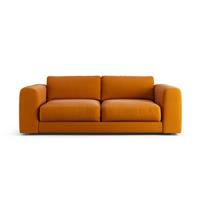 Habitat Ayr Large Fabric 3 Seater Sofa - Orange