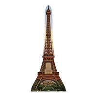 Star Cutouts Eiffel Tower Cardboard Cutout