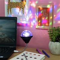 Fizz Creations USB Disco Ball LED Novelty Light - Multi