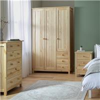 Argos Home Scandinavia 3 Piece 3 Door Wardrobe Set - Pine