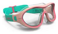 Decathlon Kid's Pool Mask with Clear Lenses Swimdow Pink