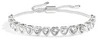 Radley Silver Plated Stone Set Heart Bracelet