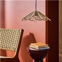Habitat Natural Rattan Petal Easy Fit Lampshade - 36.5cm