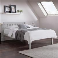 Julian Bowen Luna Double Wooden Bed Frame - Grey