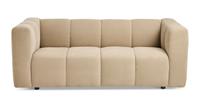 Habitat Kristen Fabric 3 Seater Sofa - Cream