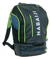 Decathlon Swimming Backpack 27 Litres 900 - Black Yellow