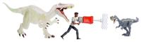 Jurassic World Chaos Theory Darius & Dinosaur Action Figures
