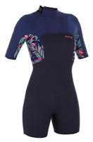 Decathlon Women's Surfing Shorty short-sleeved 500 WAKU S