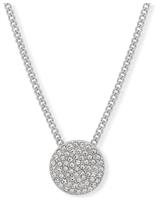 DKNY Pave Crystal Silver Colour Pendant Necklace