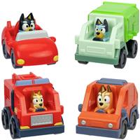 Bluey Mini Racer - 4 Pack