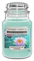 Yankee Home Inspiration Large Jar Candle - Floating Lotus