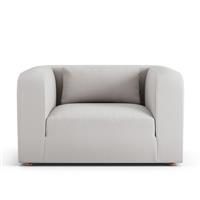 Habitat Lars Fabric Cuddle Chair - Natural
