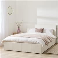 Argos Home Lavendon Kingsize End Lift Ottoman Bed - White