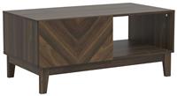 GFW Herringbone Coffee Table - Walnut