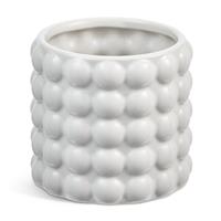 Habitat Bobble Medium Planter - Grey