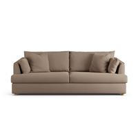 Habitat Holmfirth Fabric 4 Seater Sofa - Biscuit