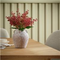 Argos Home Artificial Red Berry in Resin Vase