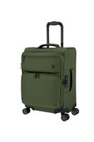 IT Luggage Expandable 8 Wheel Soft Suitcase - Green, Small