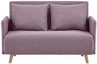 Habitat Alex Fabric Small Double Sofa Bed - Purple