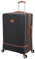 IT Luggage Expandable 8 Wheel Hard Suitcase -Large, Charcoal