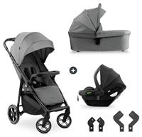Hauck Shop And Care Trio Travel System - Grey