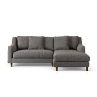 Habitat Swift Right Hand Corner Sofa - Charcoal - Dark Leg