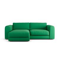 Habitat Ayr Reversible Corner Sofa - Emerald Green - Ash Leg