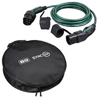 Masterplug Mode 3 7kW 32A 5m EV Charging Cable and Case