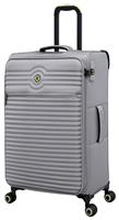 IT Luggage Expandable 8 Wheel Soft Suitcase - Medium, Grey