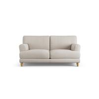 Habitat Askem Fabric 2 Seater Sofa - Natural - Ash Leg