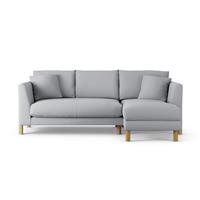 Habitat Aston Right Hand Corner Sofa - Grey - Ash Leg