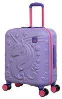 IT Luggage 8 Wheel Hard Kids Suitcase - Cabin, Lavender