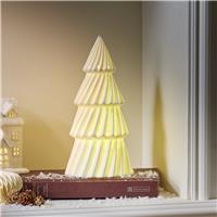 Argos Home White Light Up Christmas Tree Table Decoration