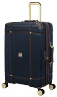 IT Luggage Expandable 8 Wheel Hard Suitcase - Medium, Blue