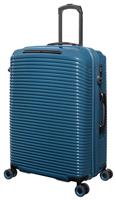 IT Luggage Expandable 8 Wheel Hard Suitcase - Medium, Blue