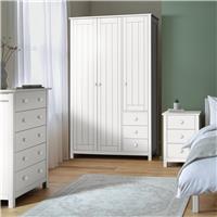 Argos Home Scandinavia 3 Piece 3 Door Wardrobe Set - White