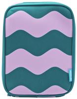 Smash Washable Squiggle Green Lunch Bag