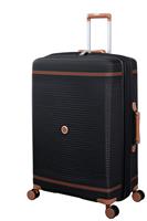 IT Luggage Expandable 8 Wheel Hard Suitcase - Large, Black