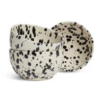 Habitat Jackson 3 Piece Nibble Bowls - Black