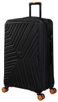 IT Luggage 8 Wheel Hard Suitcase - Large, Black