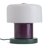 Habitat 60 Portobello Metal Touch Table Lamp - Green & White