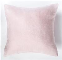 Argos Home Plain Super Soft Fleece Cushion - Pink - 43x43cm
